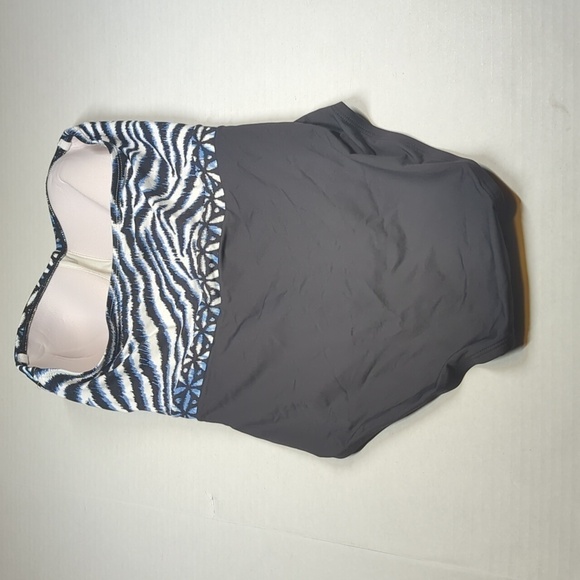 Tommy Bahama Zanzibar Bandeau One Piece Swimsuit Size 4 - Picture 3 of 7